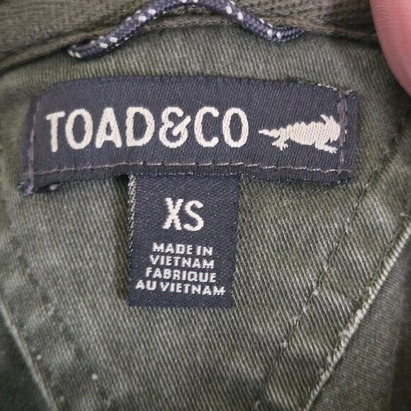 Toad&Co  Huron Overalls Olive Green Pockets Adjustable All Season Size XS - Picture 7 of 8